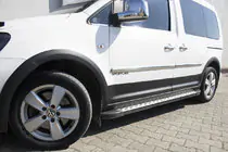 Volkswagen Caddy 2010–2015 Set sierlijsten en wielkastverbreders foto 2