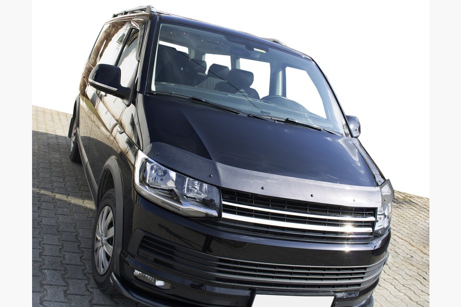 Volkswagen T6 2015–2024 Motorkapdeflector carbonlook (EuroCap) Image