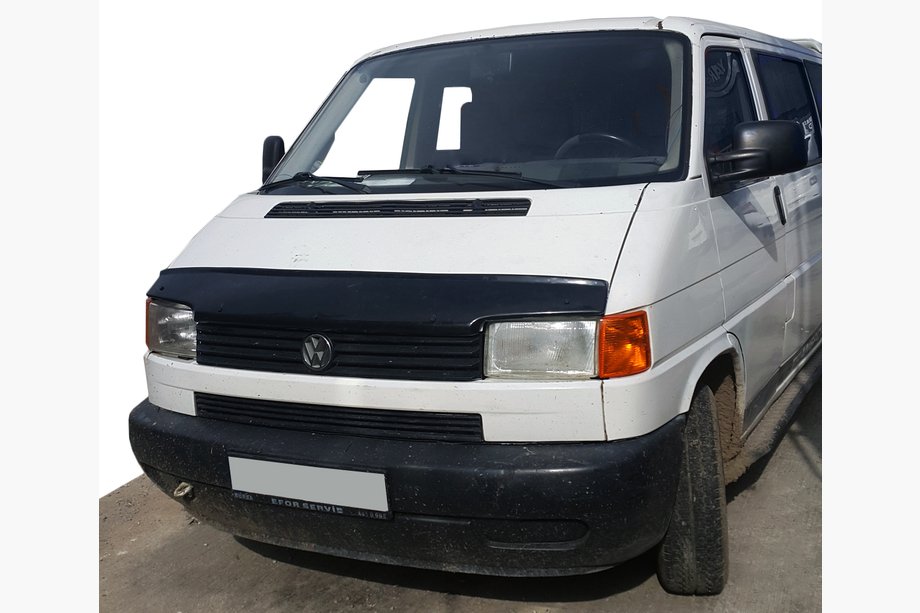 Volkswagen T4 Transporter 1990–2003 Motorkapdeflector (rechte koplampen) (EuroCap V2) Image