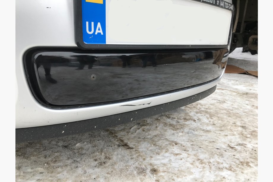 Skoda Fabia 2007–2014 Winterafdekking voor radiateurgrille (2007-2010, onder) Glanz Image