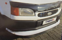 Ford Transit 1991–2000 Lipspoiler voor voorbumper (zwart) foto 1