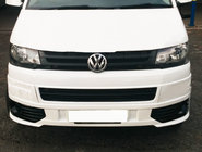 Volkswagen T5 2010–2015 Voorbumper lip foto 2