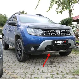 Onderste frontbumperlip (ABS, grijs) Dacia Duster 2018–2024 foto 1