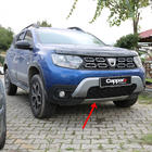 Dacia Duster 2018–2024 Onderste frontbumperlip (ABS, grijs) foto 1