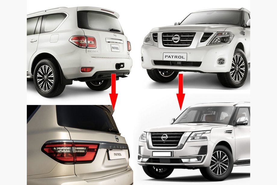 Nissan Patrol Y62 2010–2024 Bodykit set voor 2024 (facelift) Foto 2