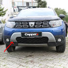 Renault Duster 2018–2024 Bovenste voorbumper lipspoiler (ABS, grijs) foto 1