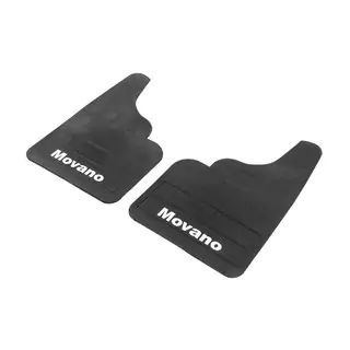 Premium rechte spatlappen (2 stuks, rubber) foto 1