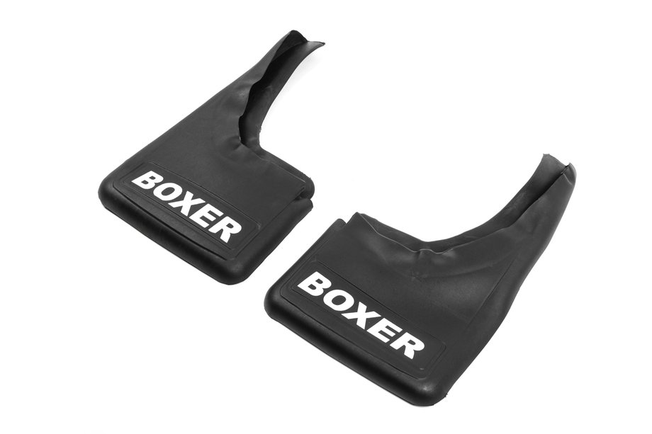 Peugeot Boxer 1994–2006 Voorste spatlappen met uitsparing (2 stuks) Image