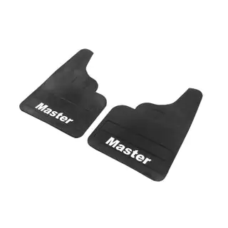Premium rechte spatlappen (2 stuks, rubber) foto 2