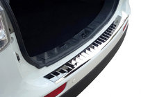Mitsubishi Outlander 2012–2021 OmsaLine achterbumperbeschermer (2012-2015, RVS) foto 1