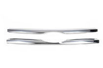 Ford Transit 2000–2014 Grillelijst voor radiateurgrille (set van 2, RVS) OmsaLine - Italiaans roestvrij staal foto 2