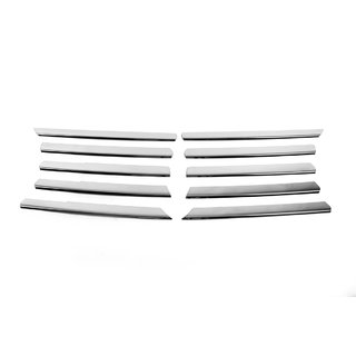 Grille sierlijsten (set van 10 stuks, RVS) foto 2