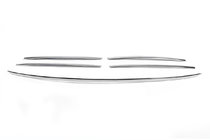 Mercedes Sprinter W901/902/903/904/905 1995–2006 Chroom sierstrips voor de rand van de radiateurgrille (2002-2006, 5-delig, RVS) foto 2