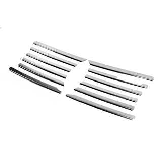 RVS sierlijsten voor grille (1995-2000, 12-delig) Mercedes Sprinter W901/902/903/904/905 1995–2006 foto 2