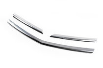Opel Antara 2006–2017 Sierlijsten voor grille (3 stuks, RVS) foto 2