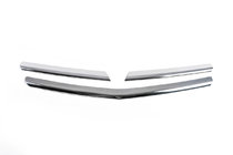 Opel Corsa D 2007–2014 Grille sierlijsten (3-delig, RVS) foto 2