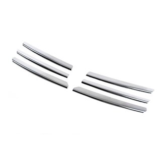 RVS sierlijsten voor grille (6-delig) Opel Zafira B 2005–2011 foto 2