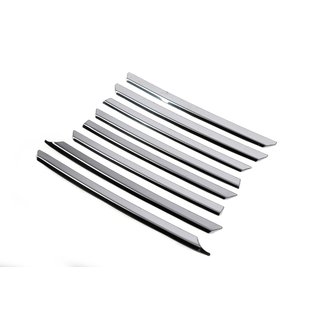 RVS sierlijsten voor grille Kosoyu kapot (8 stuks) foto 4