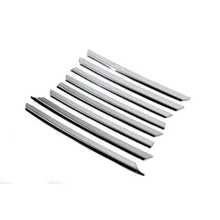 Sierstrips voor grille (8 stuks, RVS) foto 4