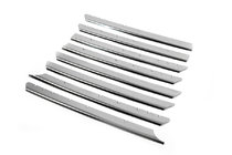 Volkswagen T4 Caravelle/Multivan 1990–2003 Grille sierlijsten rechte motorkap (8 stuks, RVS) foto 2