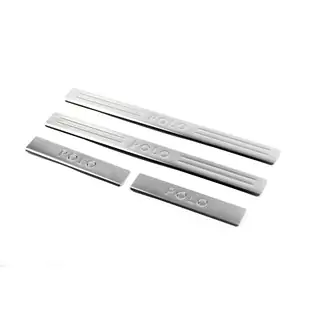 OmsaLine instaplijsten (set van 4, RVS)