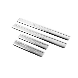 OmsaLine instaplijsten (4 stuks, RVS)