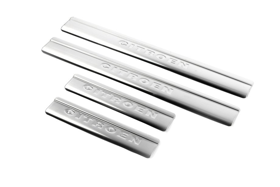 Citroen C-4 Picasso 2006–2013 OmsaLine instaplijsten (set 4 st., RVS) Image