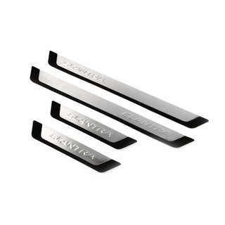 Dorpellijst set (4 stuks, RVS)