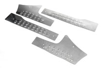 Peugeot Partner Tepee 2008–2018 OmsaLine RVS instaplijsten (binnen) Set van 4 stuks, OmsaLine - Italiaans roestvrij staal foto 2