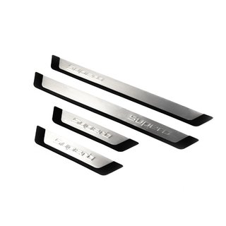 OmsaLine instaplijsten (set van 4, RVS) Skoda Superb 2009–2015 foto 1
