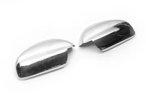 Opel Signum 2003–2008 RVS spiegelkappen (2 stuks) OmsaLine - Italiaans roestvrij staal foto 2