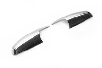 Hyundai Santa Fe 2 2006–2012 Spiegelkappen (2 stuks, RVS) foto 3