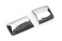 Mercedes E-class W124 1984–1997 Spiegelkappen (2 stuks, RVS) foto 2