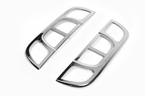 Citroen Nemo 2007–2017 RVS rechte achterlichtcovers (set 2 stuks) foto 2