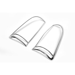 Chroom achterlichtcovers 2004-2008 (2 stuks, kunststof) Toyota Hilux 2006–2015 foto 2