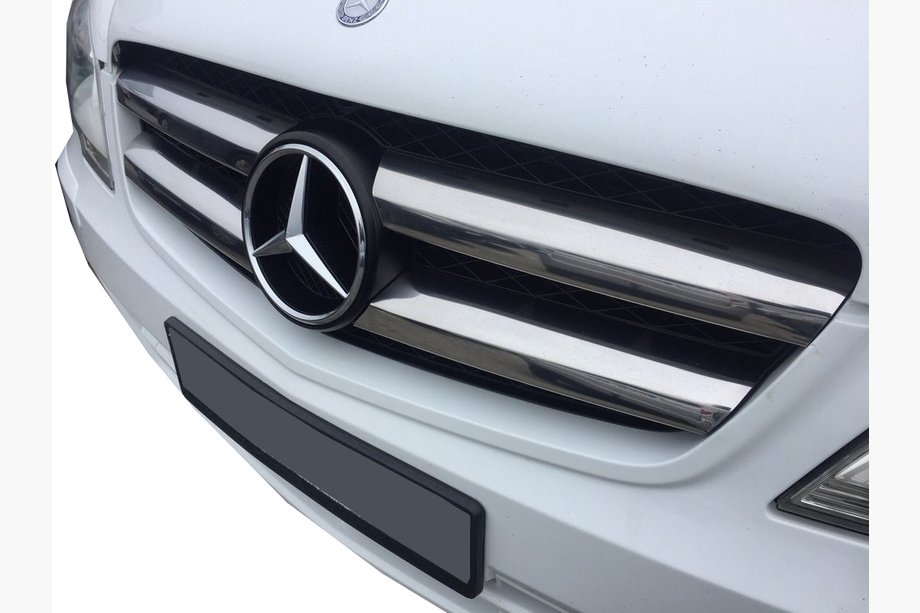 Mercedes Vito W639 2004–2014 Grille sierlijsten 2010-2015 (RVS) Image