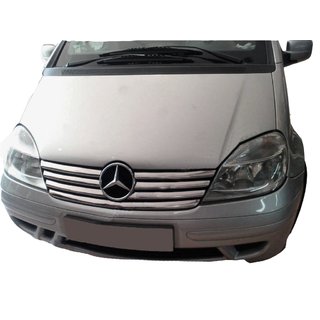 Sierlijsten voor radiatorgrille (7-delig, RVS) Mercedes Vaneo W414 2001–2005 foto 1