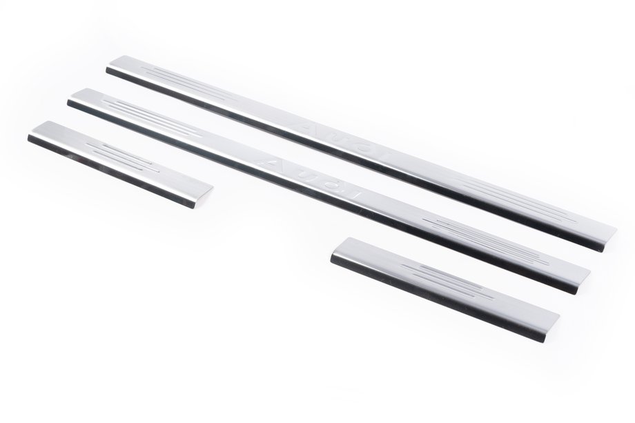 Audi A3 1996–2003 Chromen dorpellijsten (4 stuks, Carmos) Image