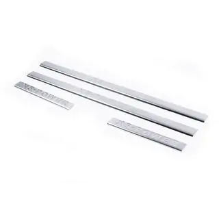 Carmos instaplijsten (4 stuks, RVS)