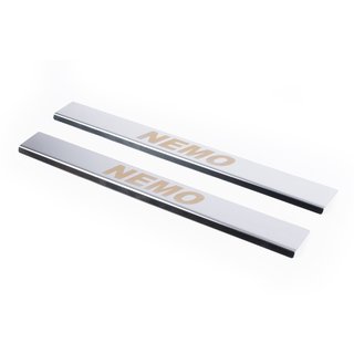 Instaplijsten Carmos V1 (set 2 stuks, RVS) foto 1