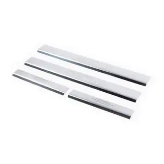 Carmos instaplijsten RVS (4 stuks)