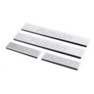 Carmos instaplijsten (4 stuks, RVS)