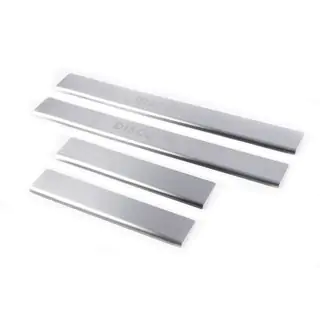 Carmos instaplijsten (4 stuks, RVS)