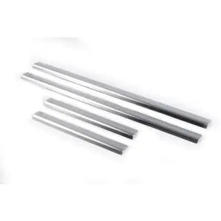 Carmos instaplijsten (4 stuks, RVS)