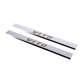 Carmos instaplijsten (set van 2, RVS) Mercedes Vito W639 2004–2014 foto 2