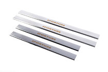 Mercedes E-class W124 1984–1997 SportLine instaplijsten voor deurdrempels (set van 4, RVS) foto 1