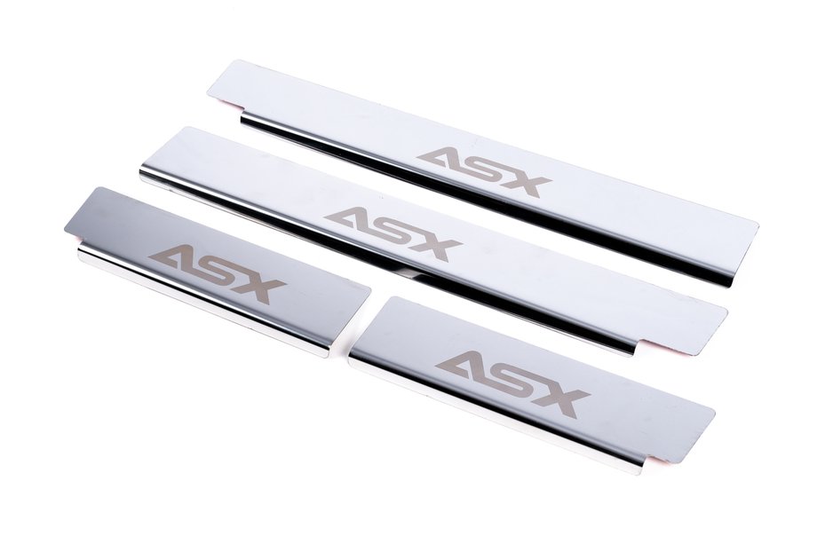 Mitsubishi ASX 2010–2023 Carmos instaplijsten RVS (4 stuks) Foto 1