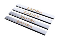 Opel Zafira A 1998–2005 Carmos V1 instaplijsten (4 stuks, RVS) foto 1