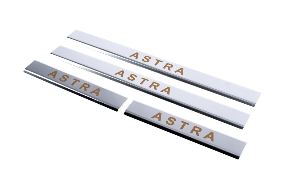 Opel Astra G Classic 1998–2012 Carmos instaplijsten (4 stuks, staal) Image