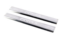 Opel Corsa C 2000–2006 RVS instaplijsten Carmos V2 (2 stuks) foto 1